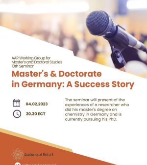 Master’s & Doctorate inGermany: A Success Story